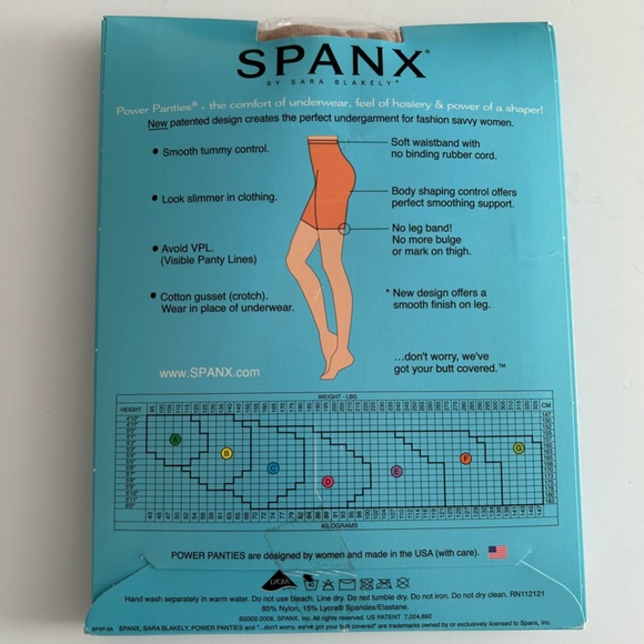Spanx Power Performance Underwear Shape-wear Mid Thigh Panties size G - Picture 4 of 6